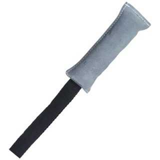 Gloria Salsicciotti D'Addestramento In Pelle Grigio 15 Cm.