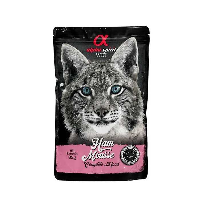 Alpha Spirit Cat Adult Mousse Prosciutto 85 Gr.