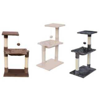 Gloria Sena Tiragraffi Per Gatti (50 X 83 X 36 Cm.) Grigio