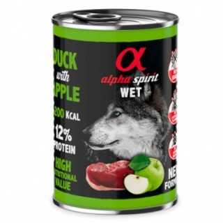Alpha Spirit Dog Adult Anatra & Mela 400 Gr.