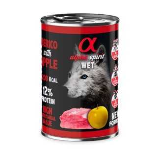 Alpha Spirit Dog Adult Maiale & Mela 400 Gr.
