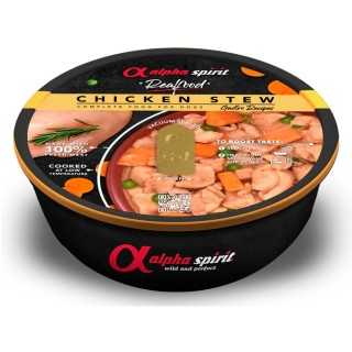 Alpha Spirit Dog Real Food Spezzatino Di Pollo - Vaso Cottura 280 Gr.