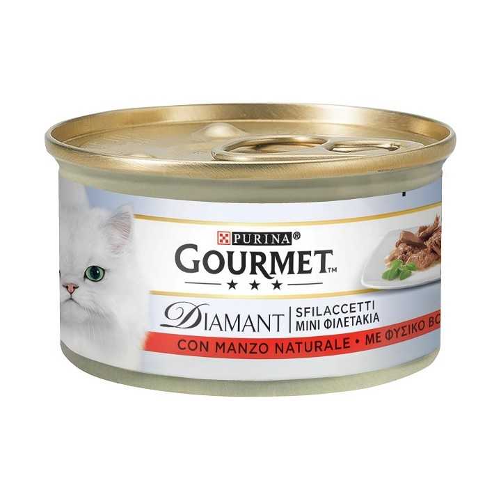 Gourmet Diamant Sfilaccetti Di Manzo 85 Gr.