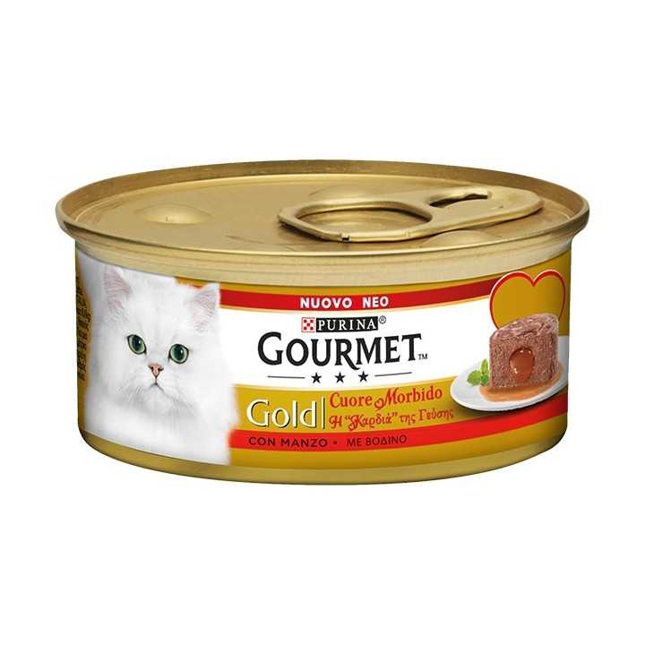 Gourmet Gold Cuore Morbido Manzo 85 Gr.