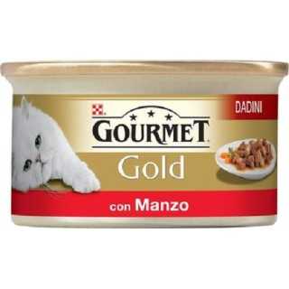 Gourmet Gold Dadini In Salsa Con Manzo 85 Gr.