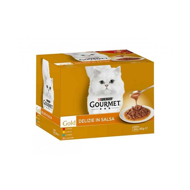 Gourmet Gold Delizie In Salsa Multipack (24 X 85 Gr.)