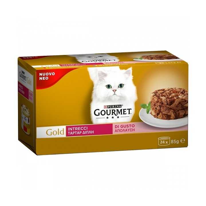 Gourmet Gold Intrecci Di Gusto Multipack (24 X 85 Gr.)