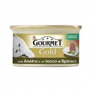 Gourmet Gold Mousse Anatra & Spinaci 85 Gr.