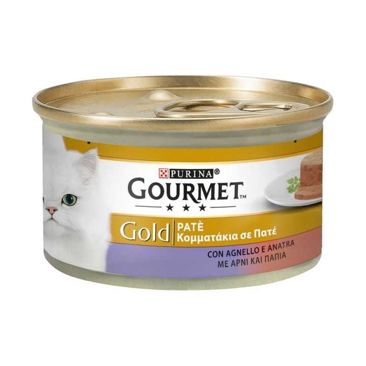 Gourmet Gold Pate' Agnello & Anatra 85 Gr.