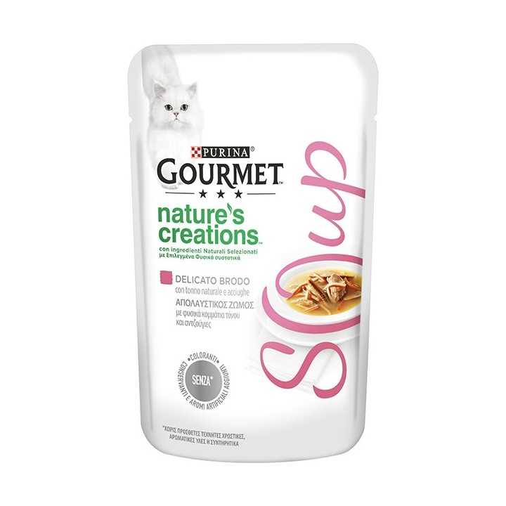 Gourmet Nature'S Creations Soup Tonno & Acciughe 40 Gr.