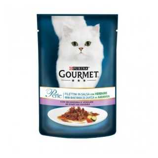 Gourmet Perle Filetti In Salsa Con Selvaggina & Verdure 85 Gr.