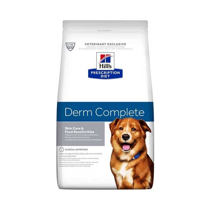 Hill'S Prescription Diet Canine Derm Complete 1,5 Kg.