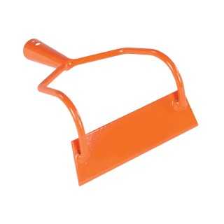 Sarchiatore a 2 Bracci in Acciaio Stampato Verniciato Arancione con Lama 16 cm - Brixo