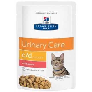 Hill'S Prescription Diet Feline C/D Salmone 85 Gr.