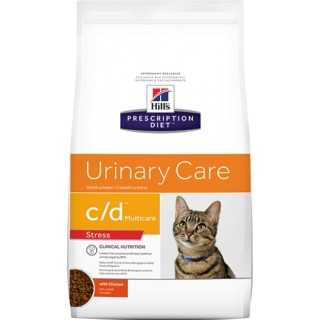Hill'S Prescription Diet Feline C/D Stress Pollo 400 Gr.
