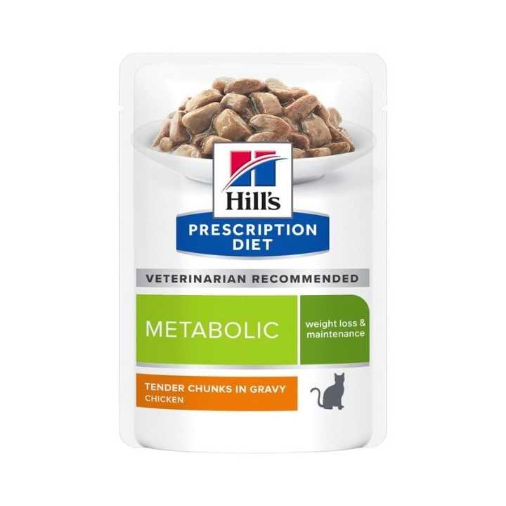 Hill'S Prescription Diet Feline Metabolic Pollo 85 Gr.