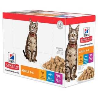 Hill'S Science Plan Adult Multipack (12 X 85 Gr.)