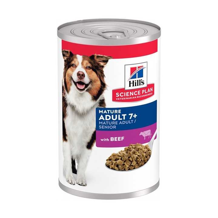 Hill'S Science Plan Canine Mature 7+ Manzo 370 Gr.