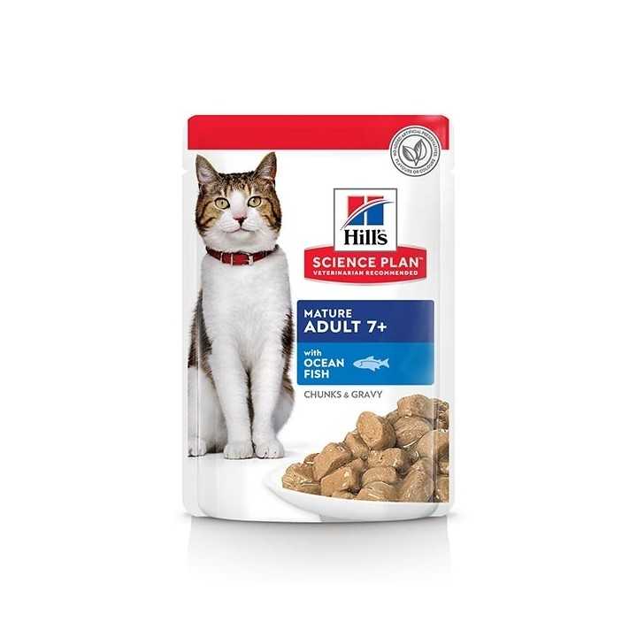 Hill'S Science Plan Cat Mature 7+ Pesce Oceanico 85 Gr.