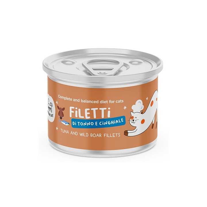 Hygge Cat Adult Filetti Tonno & Cinghiale 70 Gr.