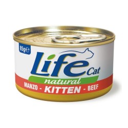 Life Cat Natural Kitten Manzo 85 Gr.