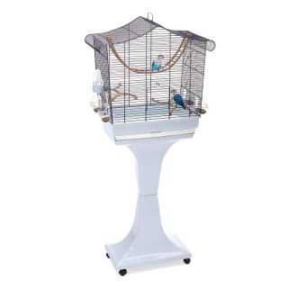 Imac Gabbia Sofia (63 X 33 X 61 Cm. / 133 Cm.) Blu/Ghiaccio