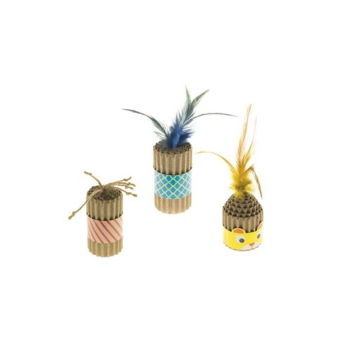 Imac Gioco Gatto In Cartone 14-15-20 Cm.