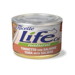 Life Cat Natural Ricette Tonno Con Salmone 150 Gr.