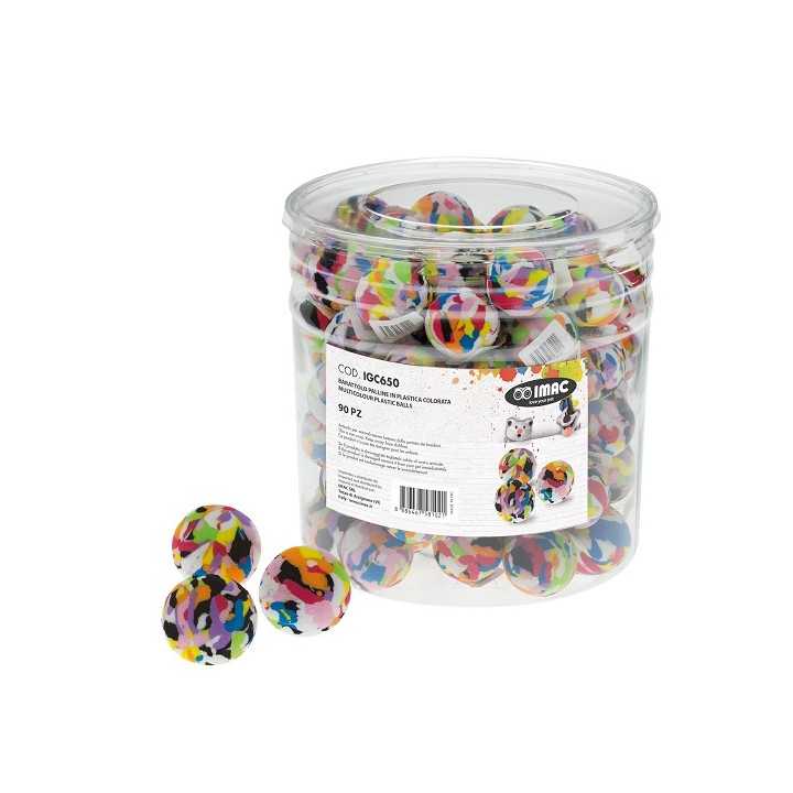 Imac Pallina In Plastica Colorata