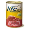Life Dog Nutrition Plus Manzo A Pezzettoni 400 Gr.
