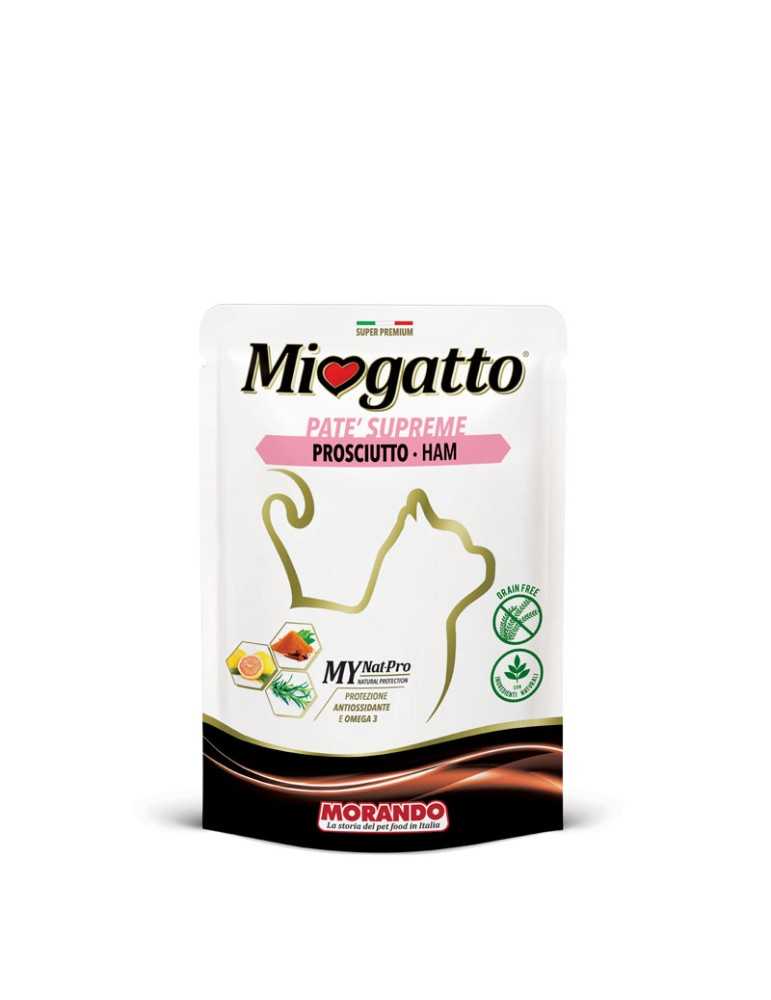 Miogatto Pate' Supreme Solo Prosciutto 85 Gr.