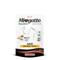 Miogatto Sensitive Adult Pate' Pollo 85 Gr.