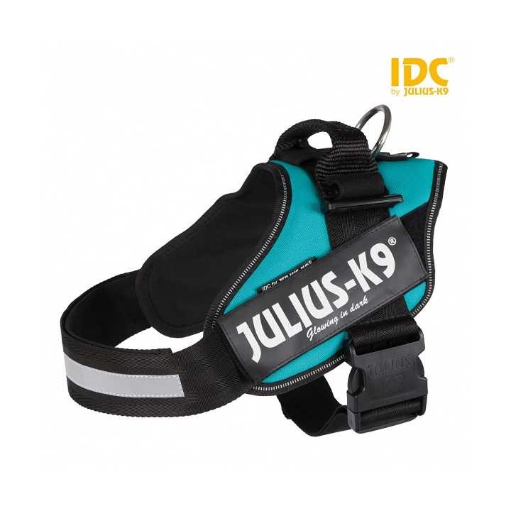 Julius-K9 Idc Pettorina Tg.1 63-85 Cm. Petrolio