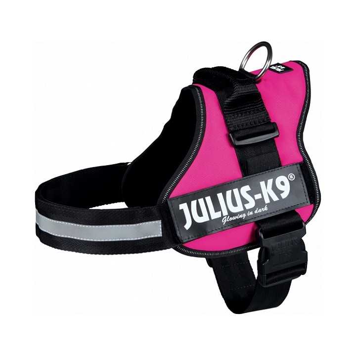 Julius-K9 Pettorina Tg.1 L 66-85 Cm. / 50 Mm. Fucsia