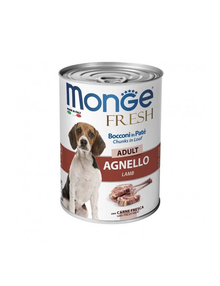 Monge Fresh Bocconi In Pate' Adult Agnello 400 Gr.