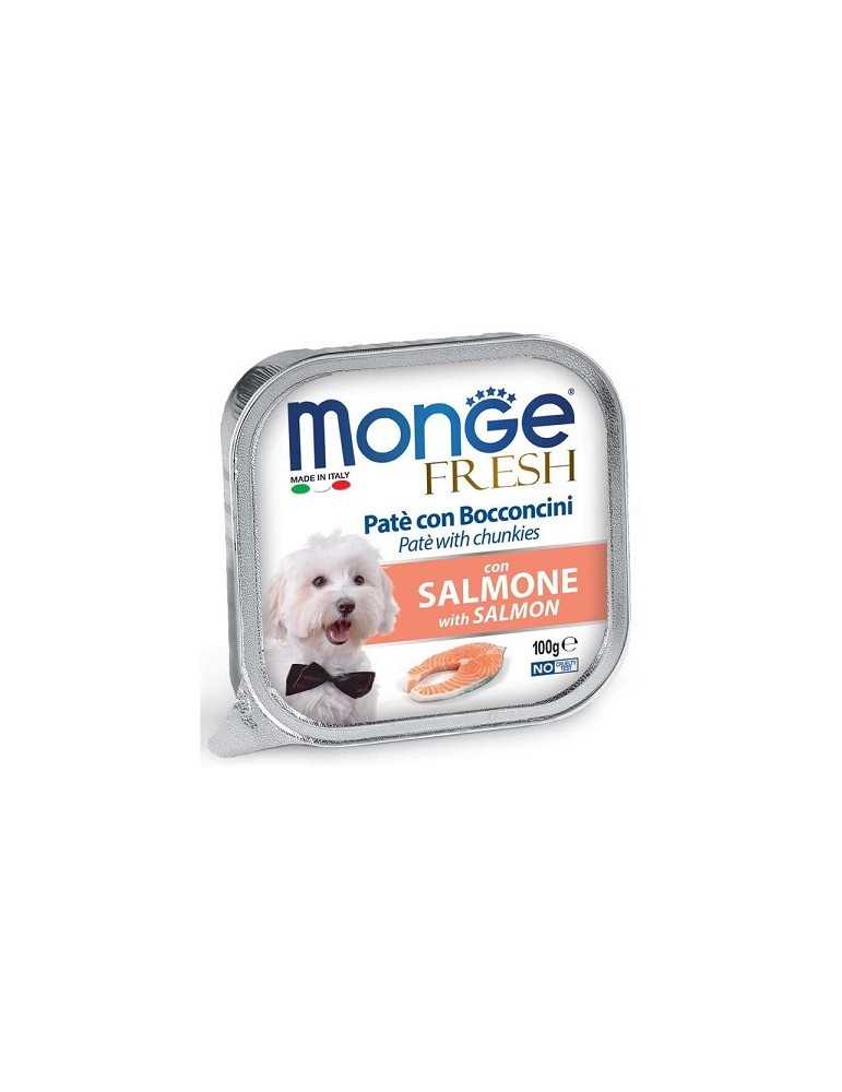 Monge Fresh Pate' E Bocconcini Con Salmone 100 Gr.