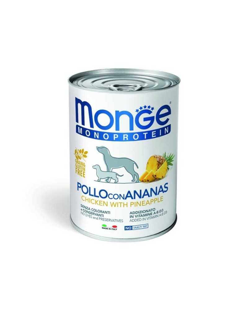 Monge Monoproteico Pollo & Ananas 400 Gr.