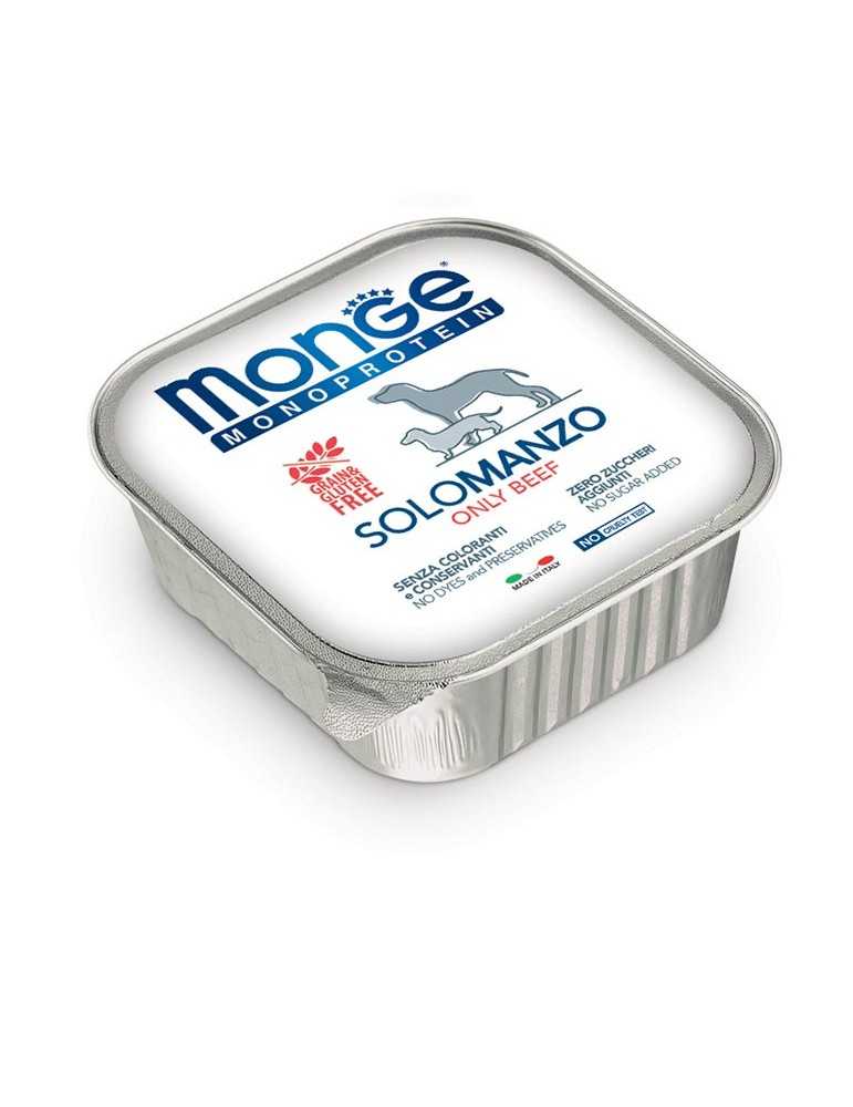 Monge Monoproteico Solo Manzo 150 Gr.