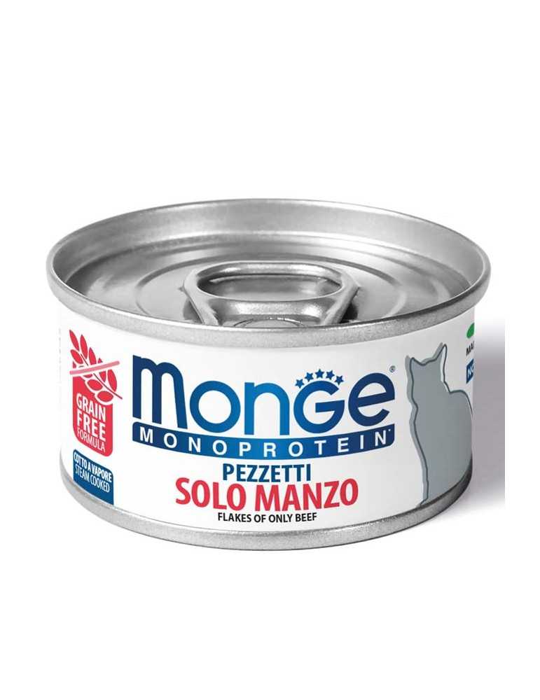 Monge Monoprotein Pezzetti Solo Manzo 80 Gr.