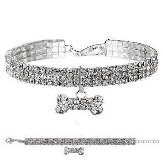 Also Collare Gioiello Perla Tg. Xs (16,5 - 22,5 Cm.)