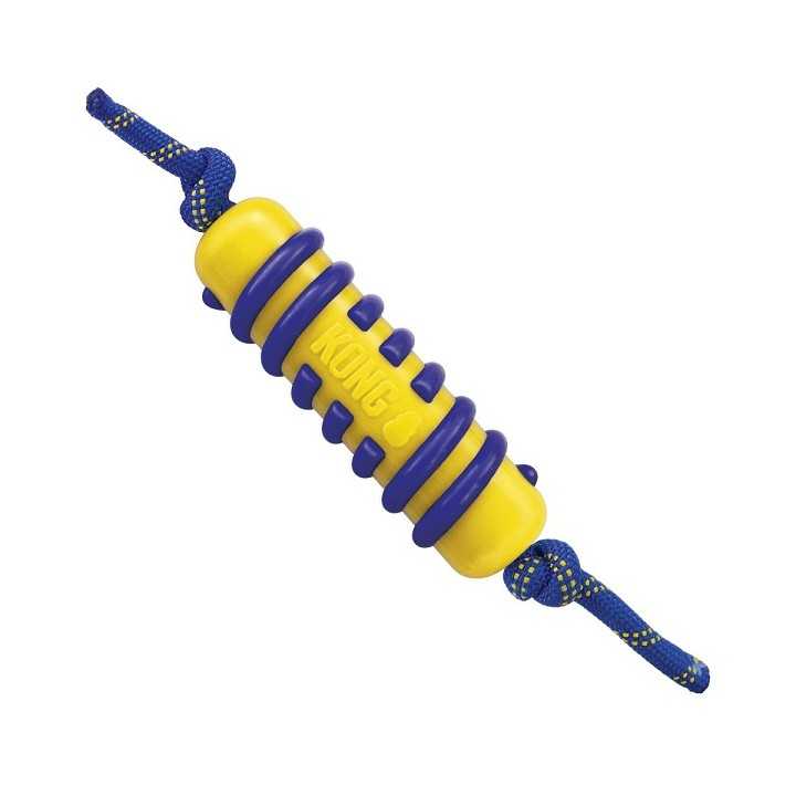Kong Jaxx Brights Stick With Rope Tg. L