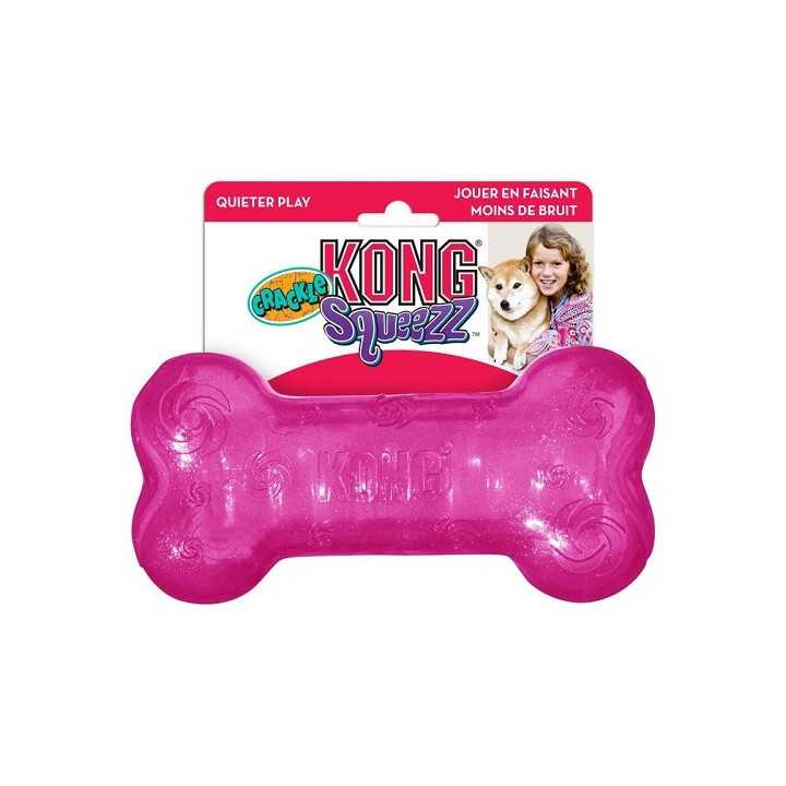 Kong Squeezz Crackle Bone
