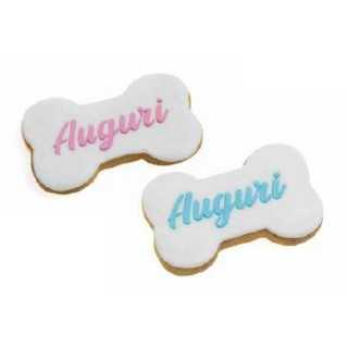 La Dolce Vita Biscotto A Forma Di Osso "Auguri" 60 Gr.