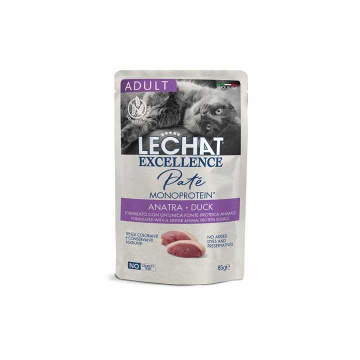 Lechat Excellence Adult Pate' Monoprotein Anatra 85 Gr.