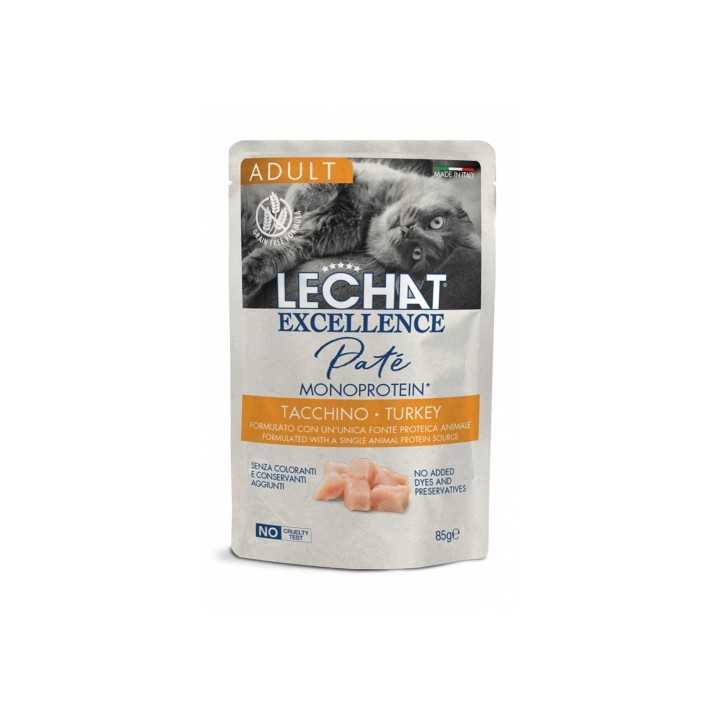 Lechat Excellence Adult Pate' Monoprotein Tacchino 85 Gr.