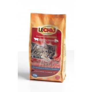 Lechat Premium Cat Manzo & Verdure 1,5 Kg.