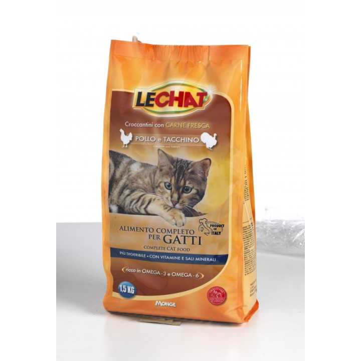 Lechat Premium Cat Pollo & Tacchino 1,5 Kg.