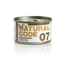 Natural Code 07 Pollo & Manzo 85 Gr.