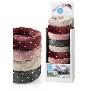 Leopet Ciambella Pelliccetta A Pois (Diam. 50 X 15 Cm.)