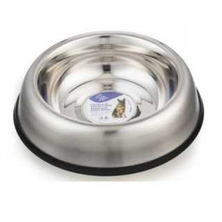 Leopet Ciotola Antiscivolo In Acciaio Inox (Diam. 19 Cm. / 900 Ml.)